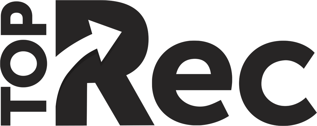 TopRec black logo